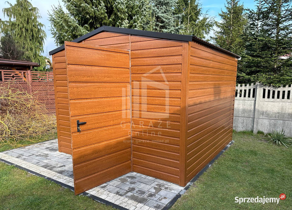 SCHOWEK DOMEK OGRODOWY 3x3 m dwuspadowy drzwi Sprzedaż Zgorzelec