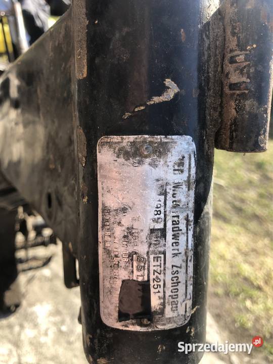 Mz Etz 251 Rama Białogard sprzedam