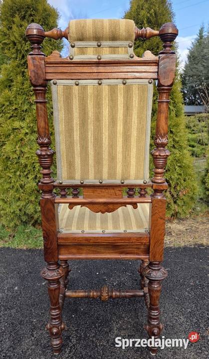 Piękny komplet czterech eklektycznych krzeseł Szczecin