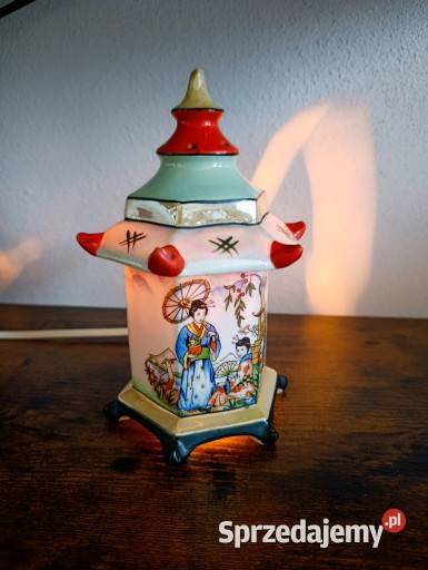 Vintage lampka porcelanowa perfumeryjna lata Olsztyn