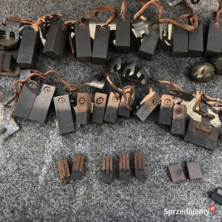 Stare szczotki do silnika niemieckie polskie Części i akcesoria