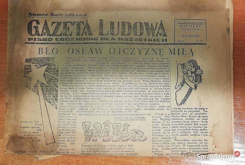 Sprzedam stare gazety Pozostałe Gdańsk