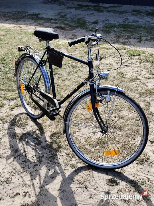 Zabytkowy rower hewie Długosiodło