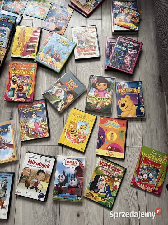 Zestaw bajek dzieci Disney Barbie Hutosie Smerfy Pozostałe Sosnowiec