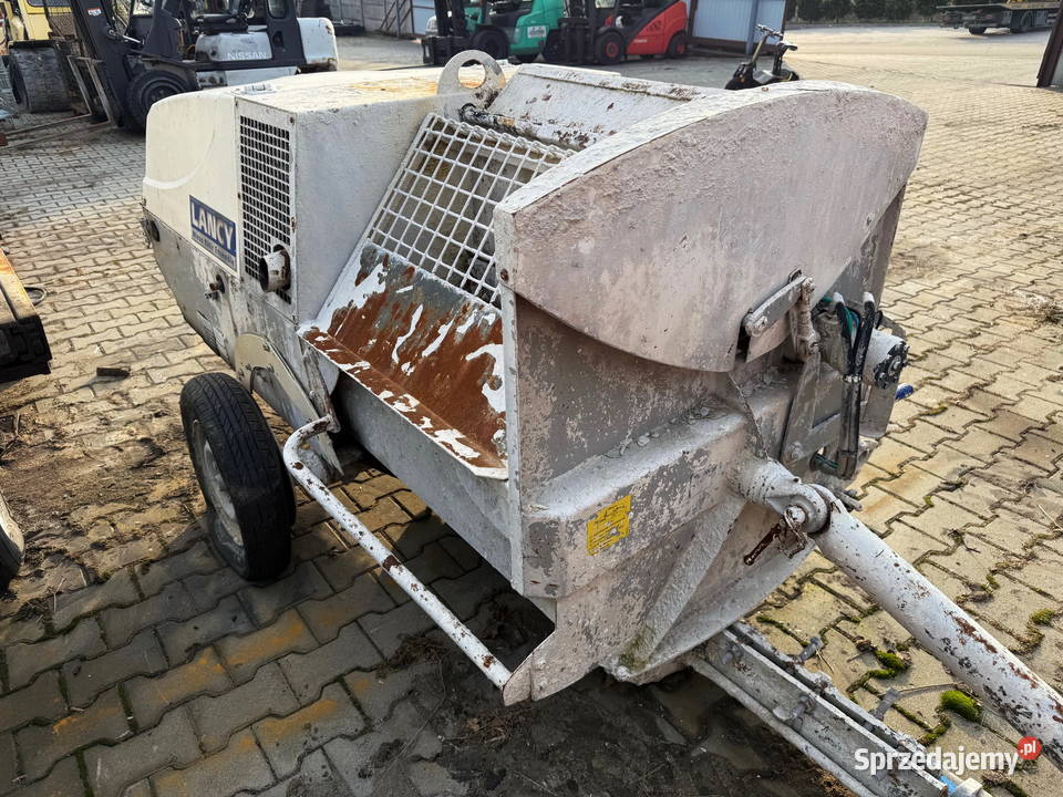 agregat tynkarski LANCY Mixjet PH9S 2005r Działoszyn