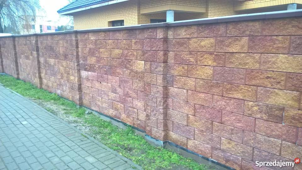 Ogrodzenia z pustaków łupanych Tarczyńscy Golina