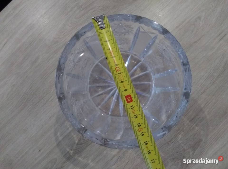 Kryształowa Bomboniera Kryształowy Pojemnik Na mazowieckie