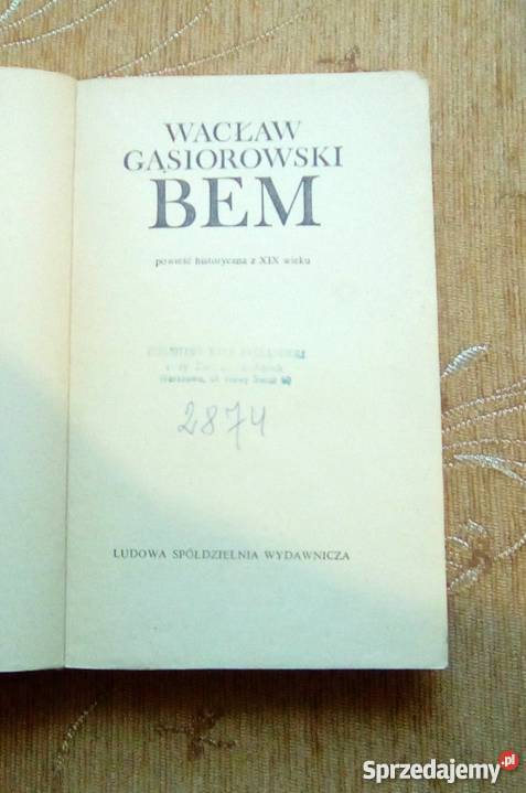 BEM Wacław GĄSIOROWSKI