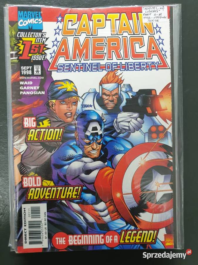 Camptain America Sentitel Of Liberty miniseria Gdynia