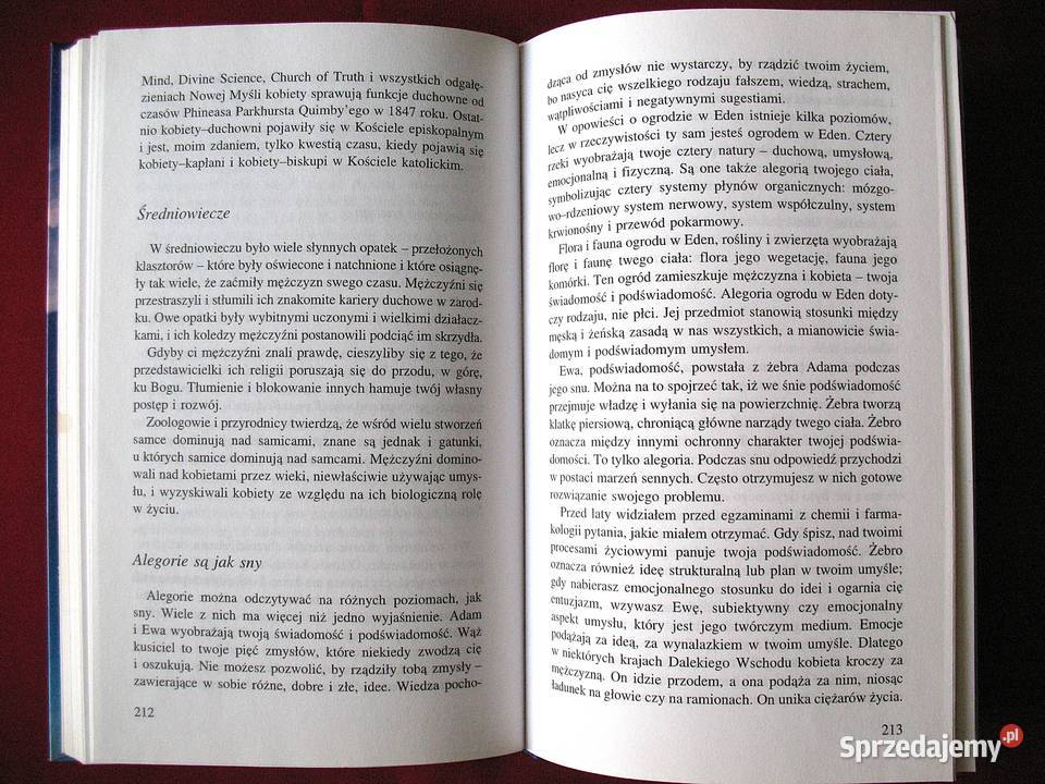 Tajemnice podświadomości odnalezione w Biblii Pozostałe sprzedam