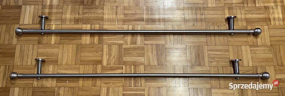 Karnisze o dł 120 dwie sztuki mazowieckie Warszawa sprzedam