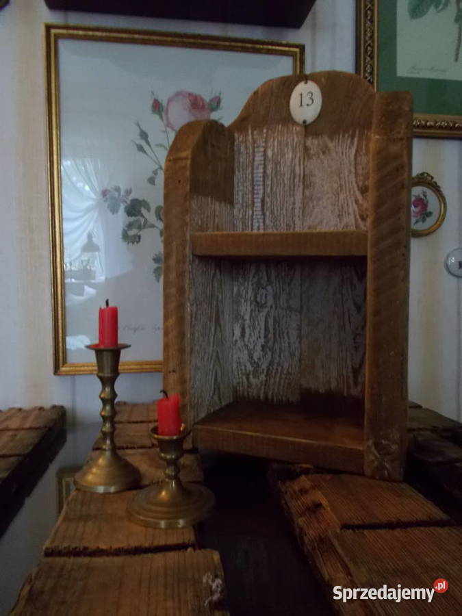 Klimatyczna Półka Stare Drewno Stary Szyldzik zachodniopomorskie Szczecin sprzedam