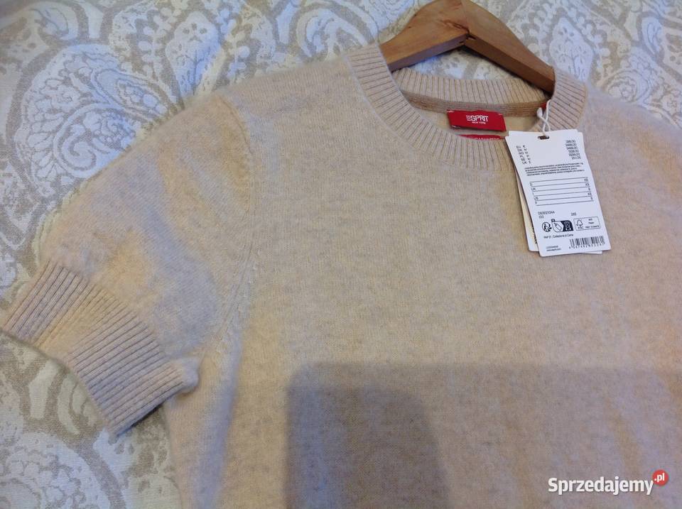 Sweterek Kaszmirowy Damski ESPRIT XS Kaszmir 100 lubuskie Nowa Sól
