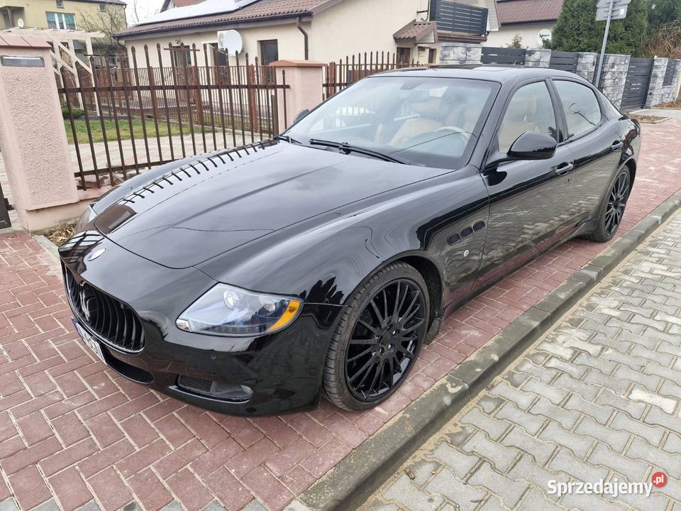 Maserati Quattroporte V8 440 2012 mazowieckie Garbatka