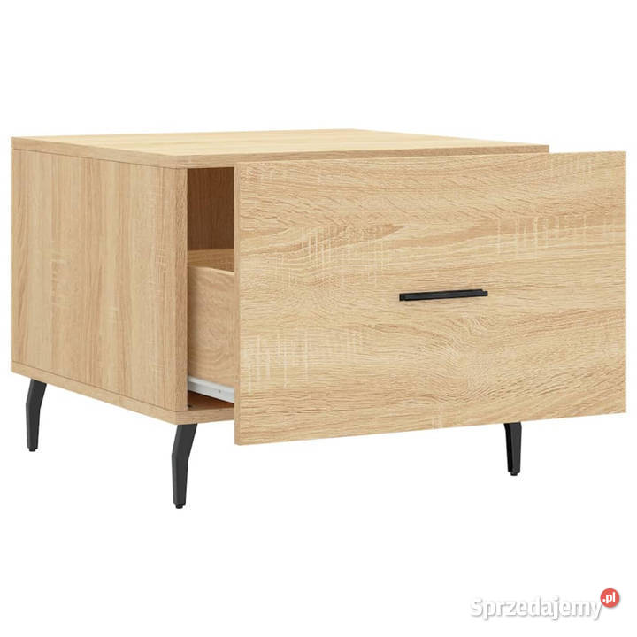Stolik kawowy dąb sonoma 50x50x40 materiał Stoły Warszawa sprzedam