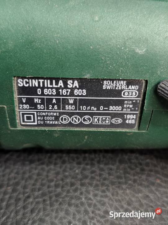 Młotowiertarka Bosch CBS 550 RE 550W Młoty udarowe Poddębice