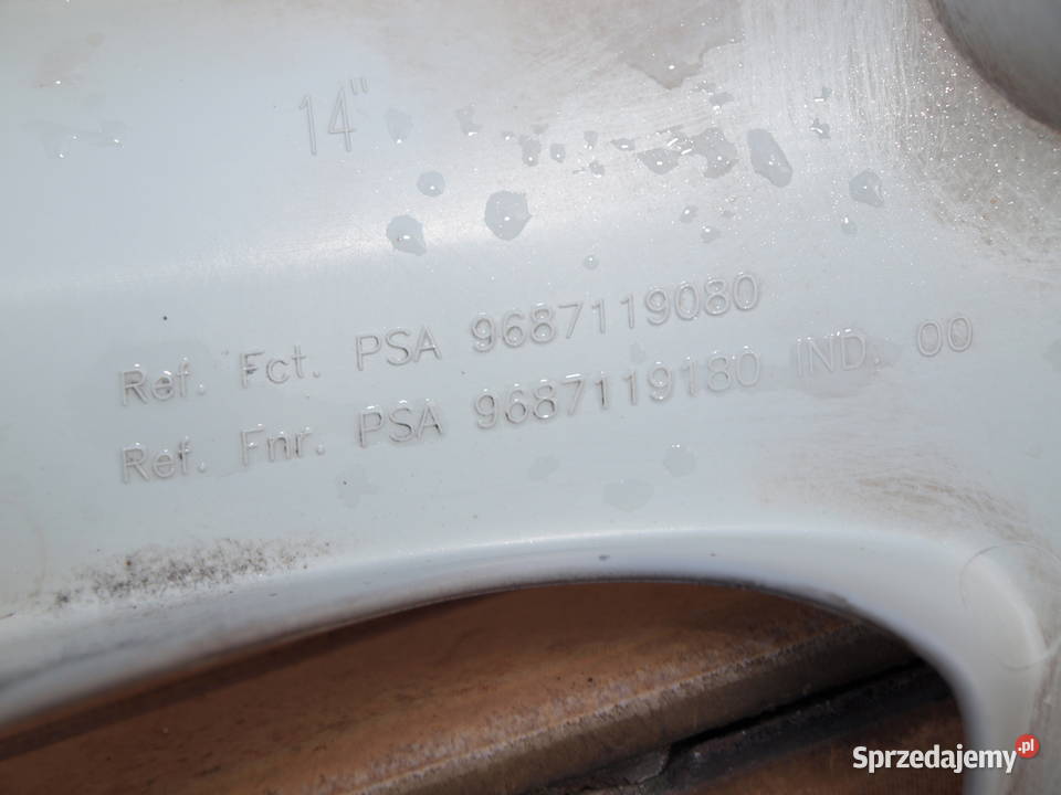 Peugeot kołpaki 14 oryginalne komplet 4 sztuki Kołpaki Kalisz