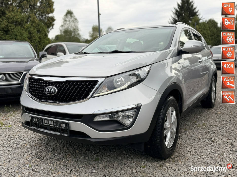 Kia Sportage 20 4x4 navi PANORAMA czujniki 157900km Sportage Łodygowice