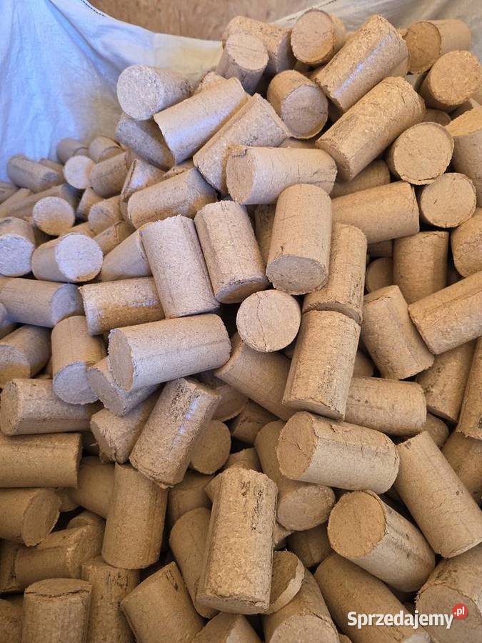 Brykiet dębowy walec opał drzewny 20 kominek Hajnówka