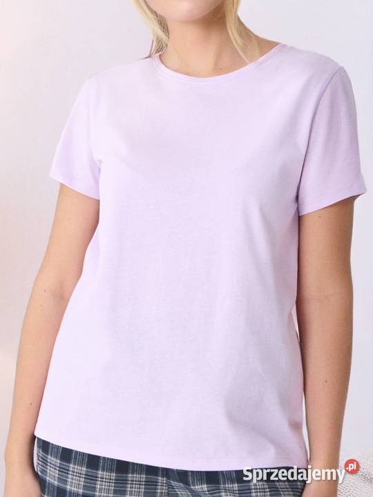 tshirt lilowy Sinsay fioletowy