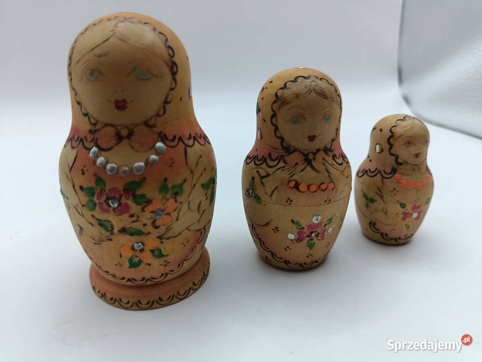 Matrioszka baba w babie ręcznie robione lalki Zamość sprzedam