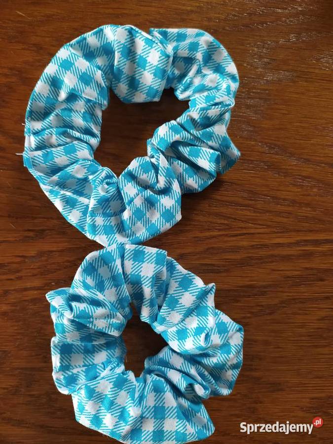Gumki scrunchies bawełniane podkarpackie
