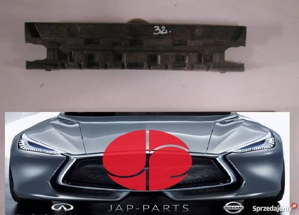 MERCEDES W 208 PIANKA ABSORBER ZDERZAKA PRZÓD sprzedam
