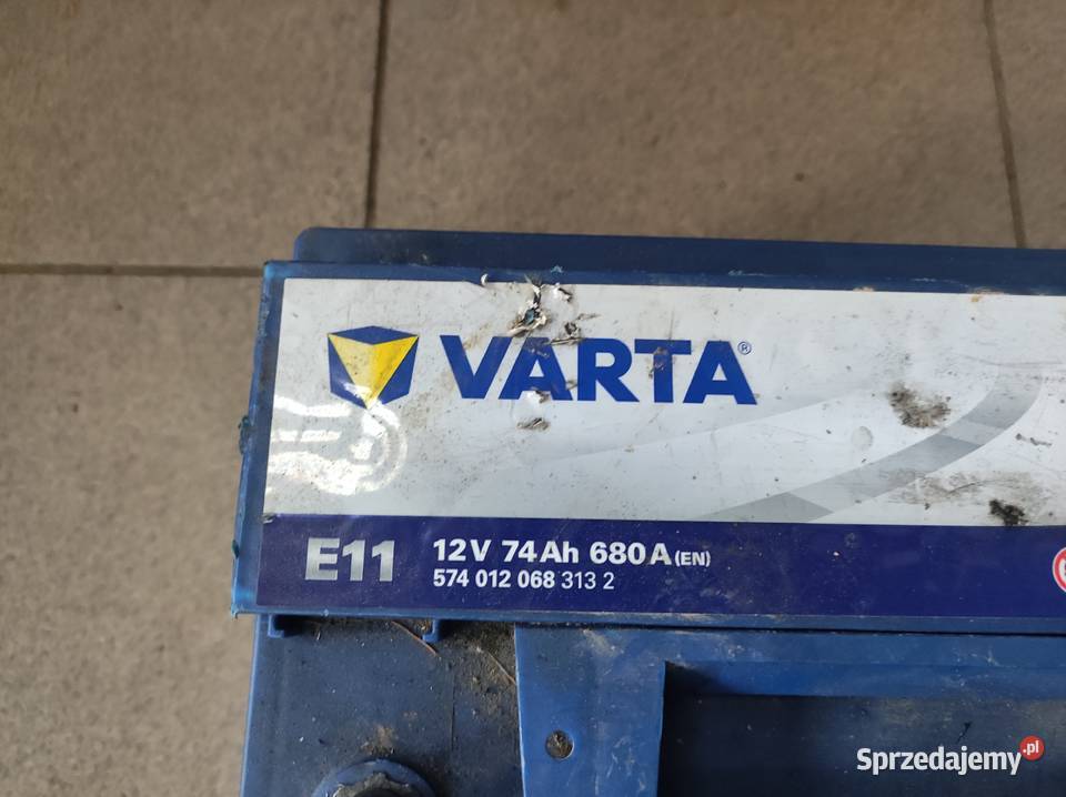 Akumulator samochodowy Varta 12v 74aH Nowy Sącz