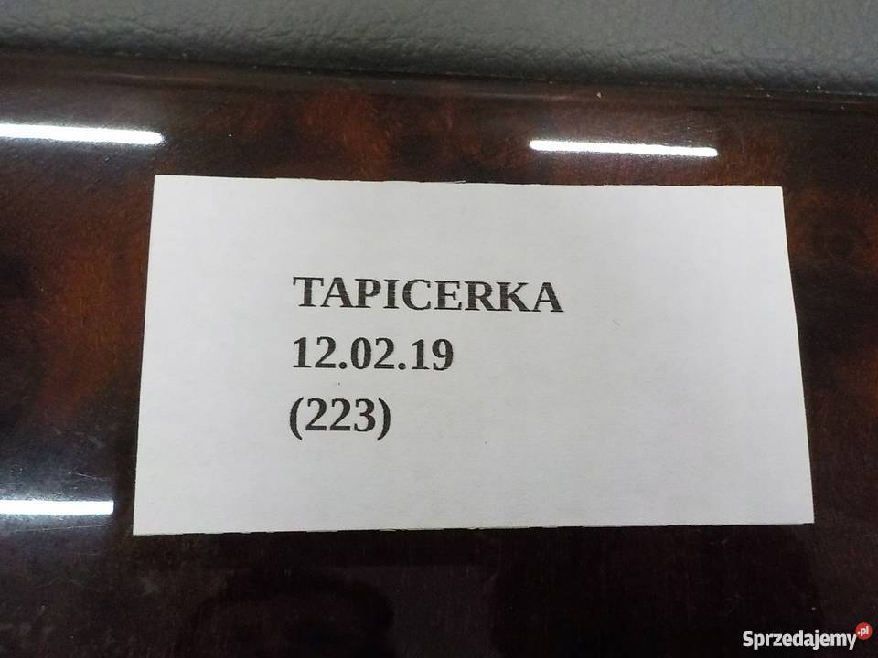 TAPICERKA BOCZEK DRZWI PRAWY LEWY PRZÓD LINCOLN osobowe