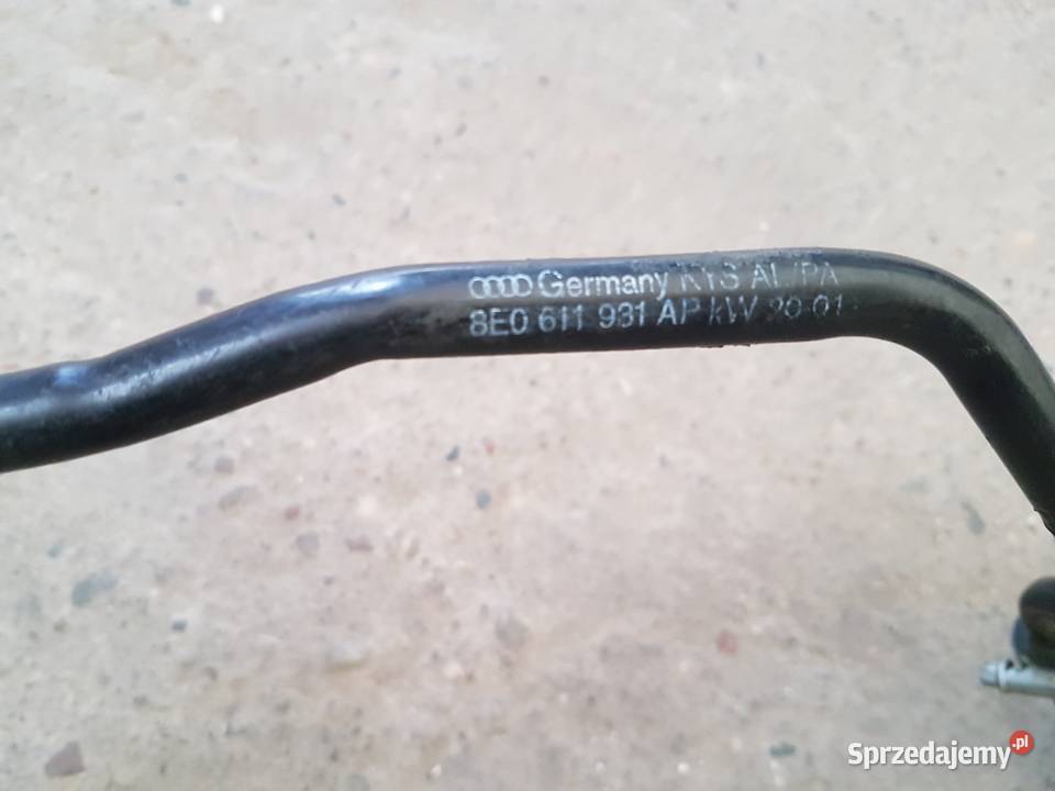 AUDI A4 B6 30 V6 ASN ODMA SILNIKA PRZEWOD Turek
