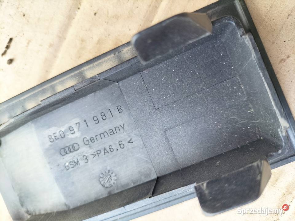 AUDI A4B6 A4 B6 OSŁONA PROWADNICY FOTELA ŚRUBY Kamień-Kolonia