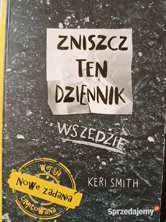 Zniszcz ten dziennik książki używane Warszawa księgarnia