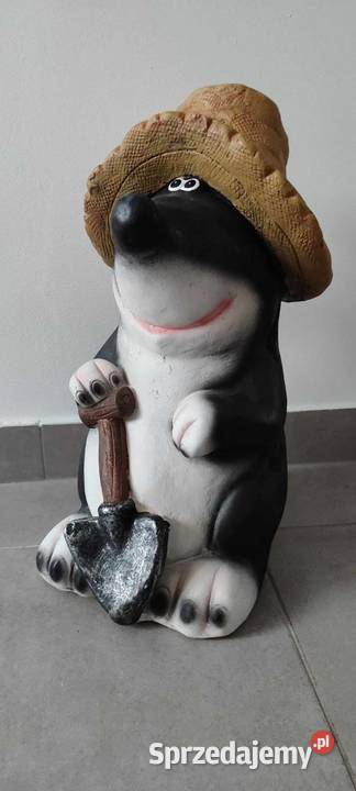 Kret duża figurka do ogrodu nowa Rzeźby i figury Dębica sprzedam