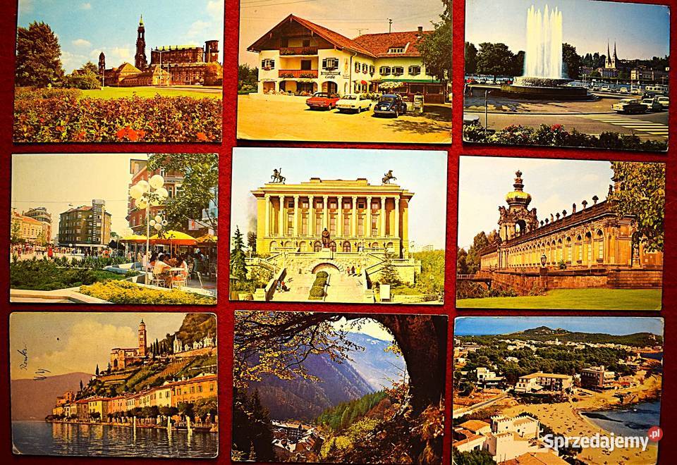 Widokówki pocztówki Europa z lat 60 80 tych 71 kujawsko-pomorskie Chełmno sprzedam