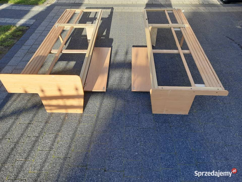 Łóżka siedziska do przyczepy kempingowej kampera dolnośląskie Skokowa sprzedam