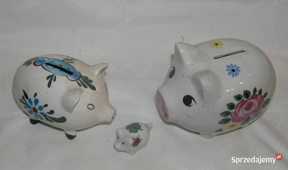 skarbonki świnki vintageD Bartków