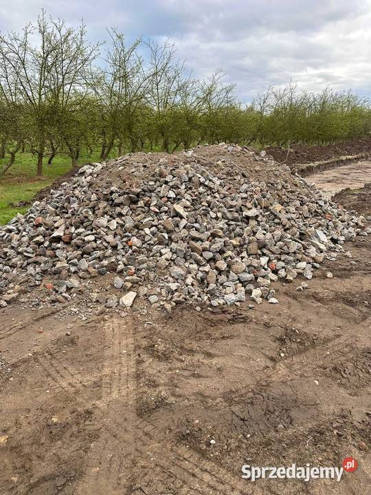 Przekrusz betonowy Gruz Kruszony gruz drobny z Radom sprzedam