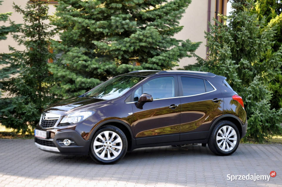 Opel Mokka 14T140XenonLedNaviKameraSkóryRelingI Samochody osobowe Ostrów Mazowiecka
