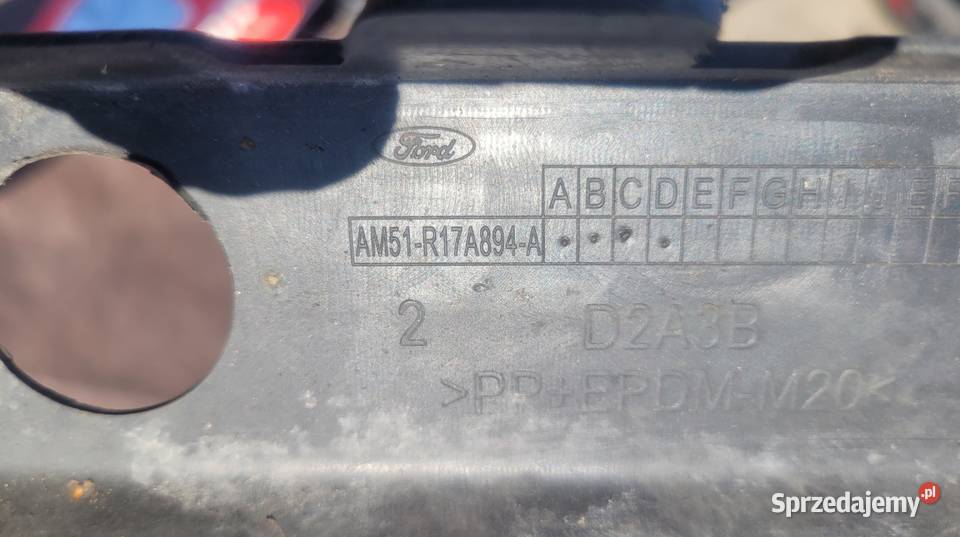 FORD C MK2 HOKEJ SPOILER DOKŁADKA ZDERZAKA TYŁ osobowe Ruda Śląska