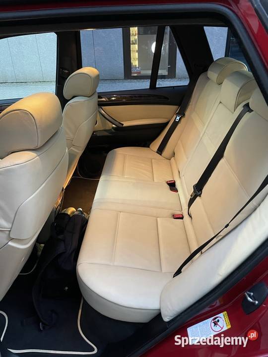 BMW X5 48is 2005 WYJĄTKOWOŚĆ Kolekcjonerski czerwony