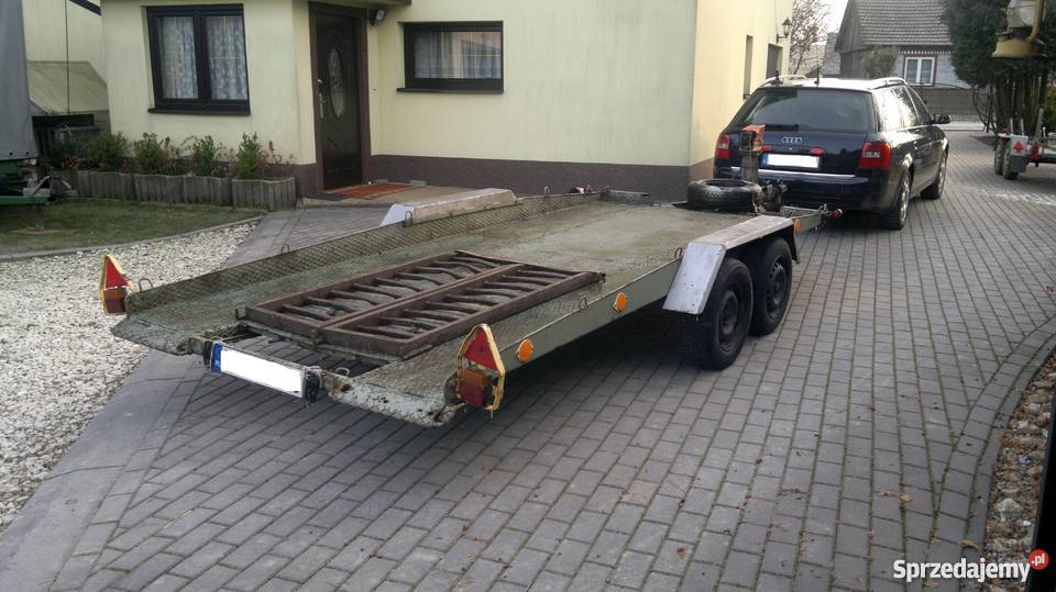 Laweta Przyczepa DMC 1450 Zarejestrowana Kat B 1000kg Wodzisław