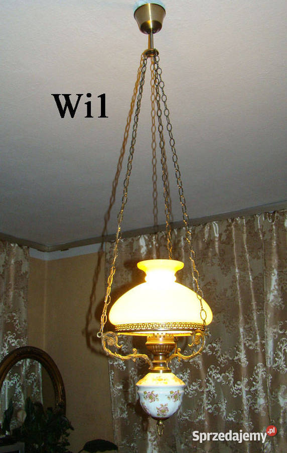 Lampa wisząca Wi1 Wi5 mosiądz prawdziwy okazja Przemyśl sprzedam