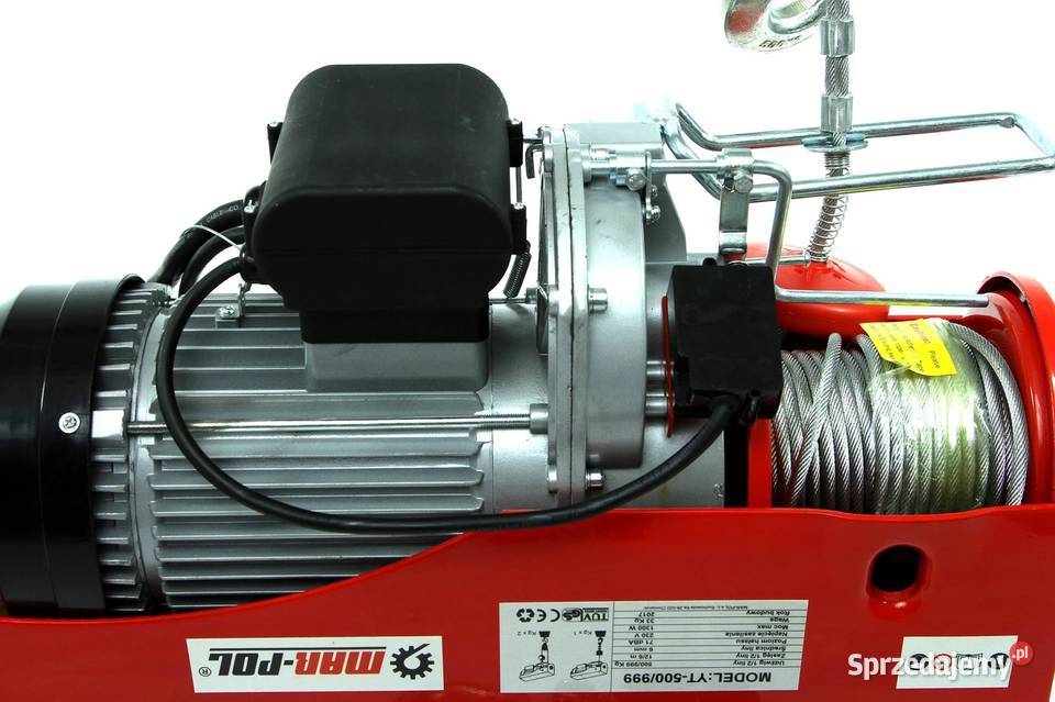 Wyciągarka wciągarka linowa elektryczna 500999 Ostrołęka