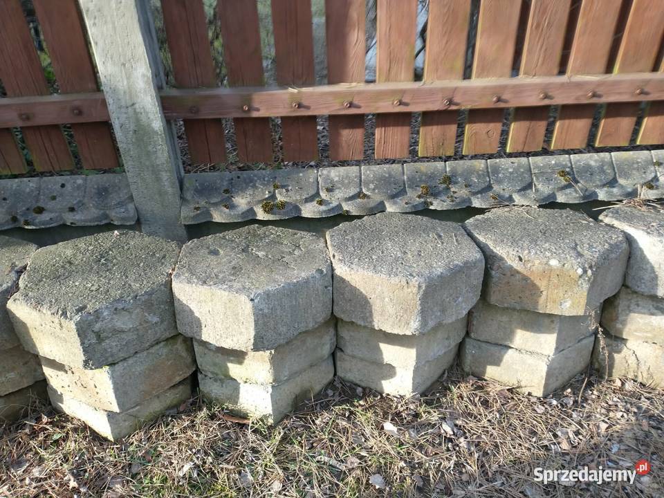 Sprzedam trylinkę betonową kostki szcześciokątne łódzkie Skotniki