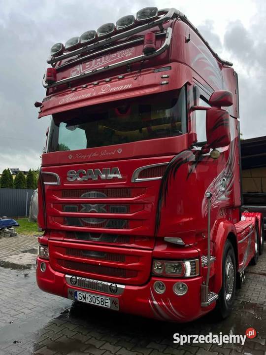Scania R V8 500 Show Truck 2014 6x4 ORGINALNY diesel Tarnowskie Góry sprzedam