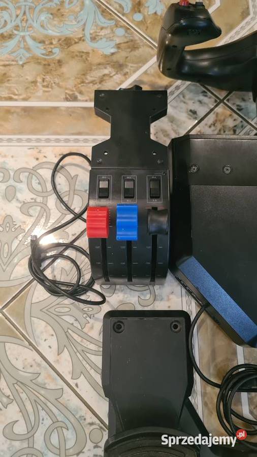 LOGITECH G Saitek PRO Flight Yoke System Rudder Pozostałe łódzkie Radomsko