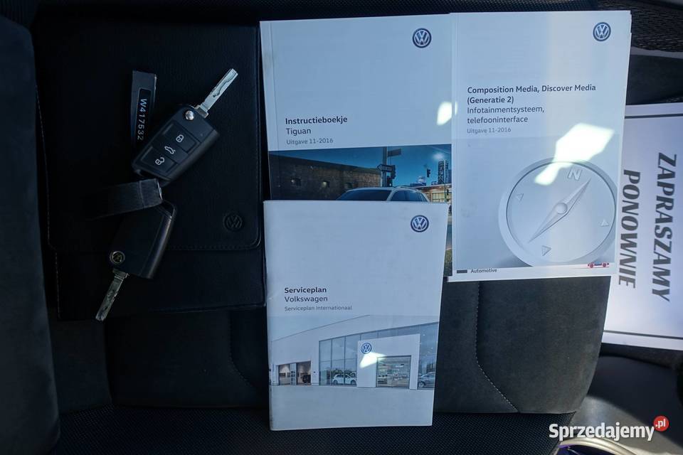 VW TIGUAN 20TDI 150 Klimatronik Nawigacja Led szyberdach