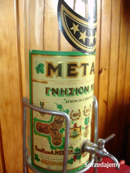 Butelka METAXA 3L Zielona Góra