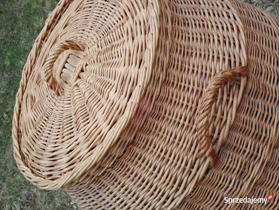 Duży kosz wiklinowy wys70 Wrocław