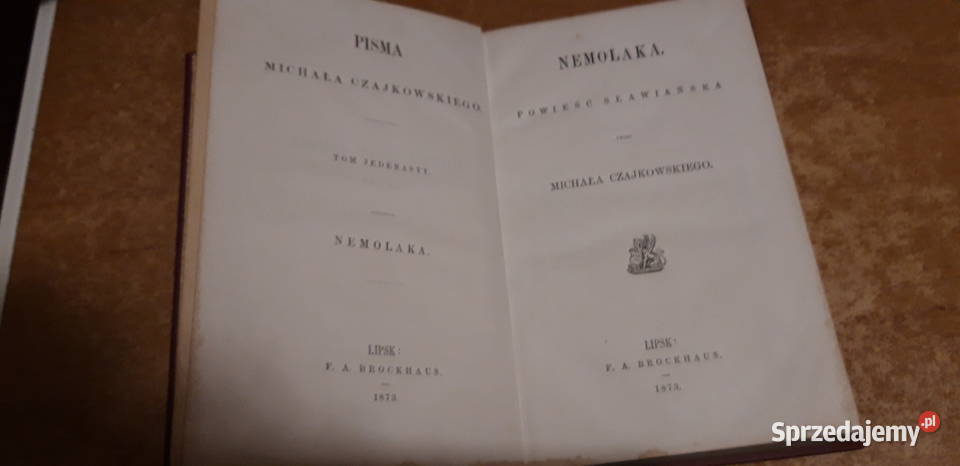 BIBLIOTEKA PISARZY POLSKICH x 10 LIPSK 1863 oryg Iwno sprzedam